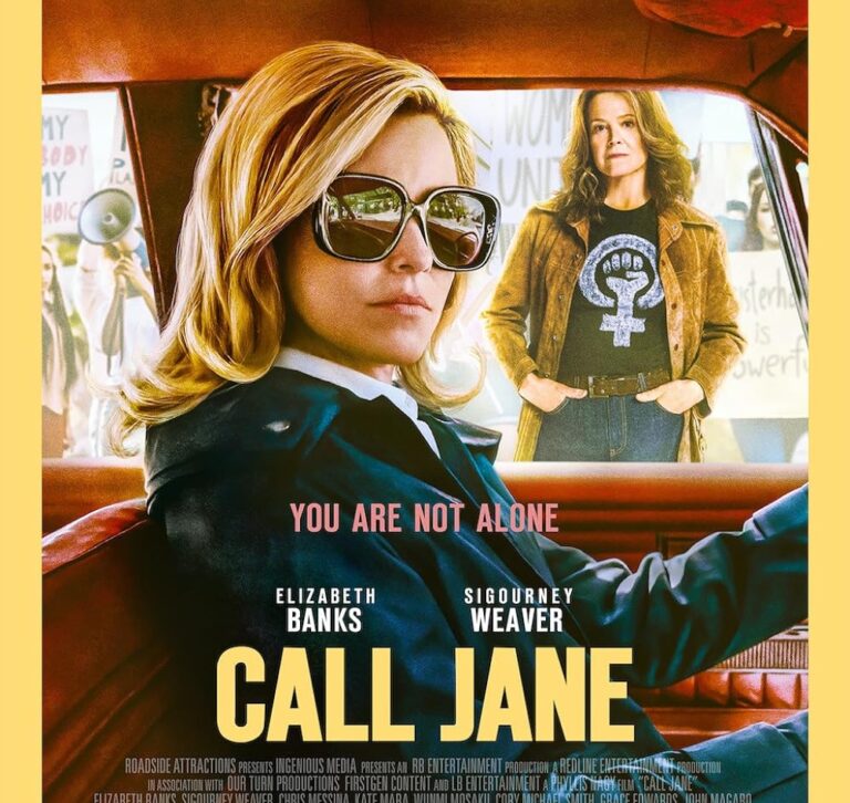 the poster from the movie call Jane